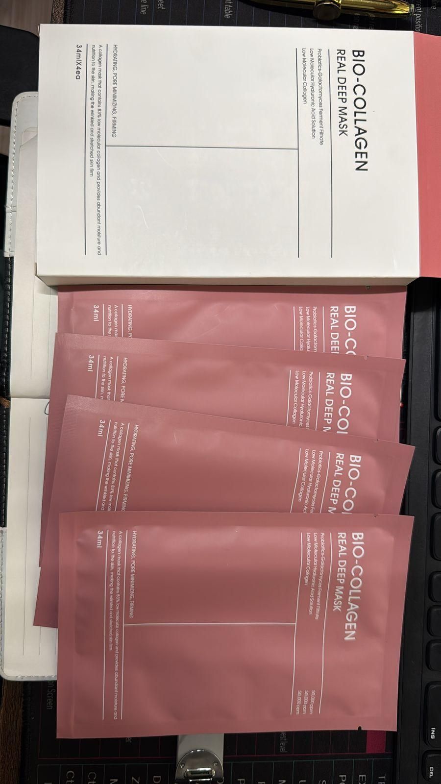 Bio Collagen Face Mask Overnight (4pcs)