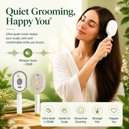 YOUANDME™ 4-in-1 Electric Hair Straightener Massage Keratin Brush