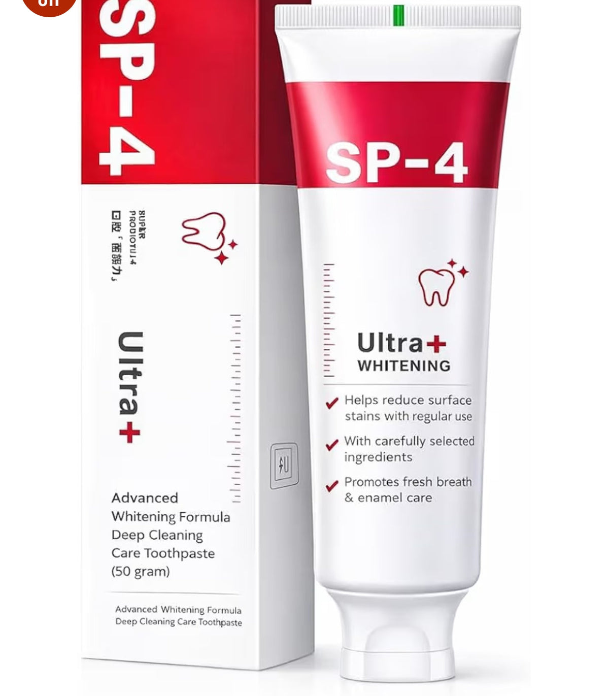 SP-4 Ultra+ Whitening Toothpaste (50g) – 22.11.2020