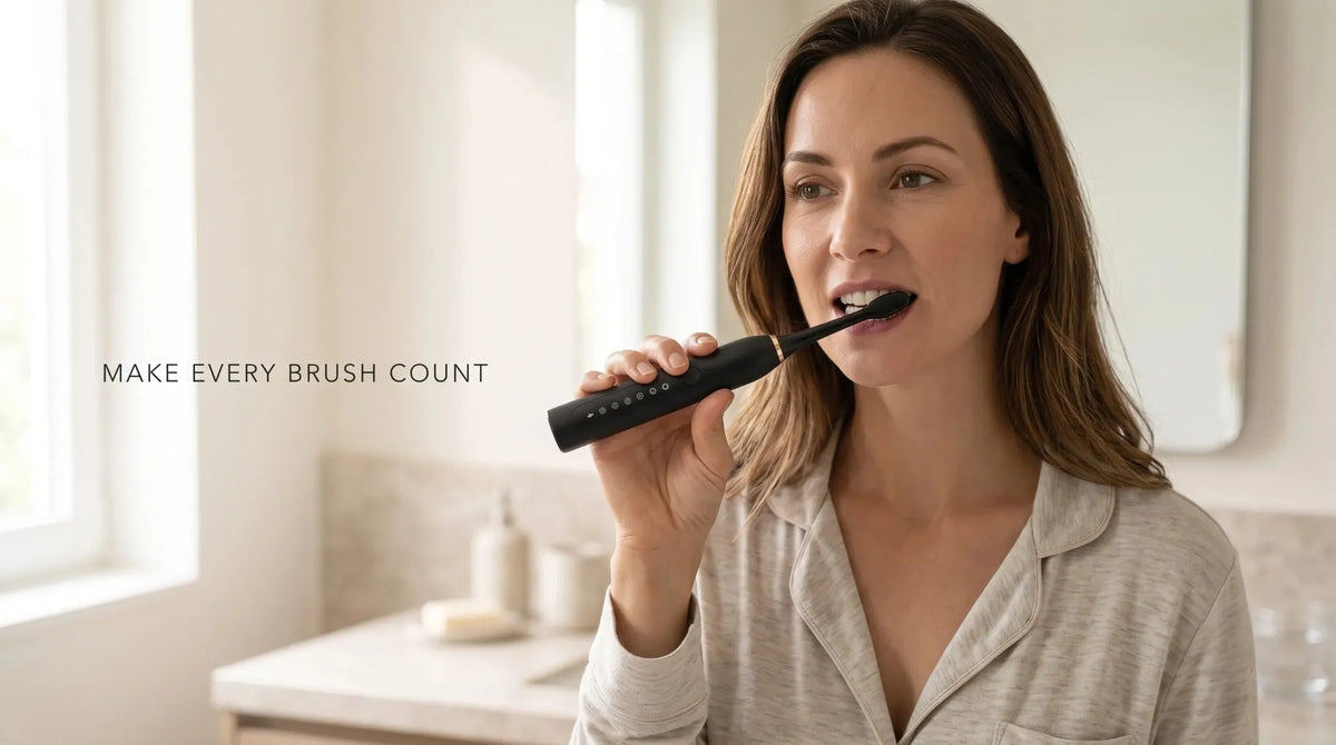 Sonic Electric Toothbrush Set