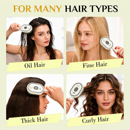 YOUANDME™ 4-in-1 Electric Hair Straightener Massage Keratin Brush